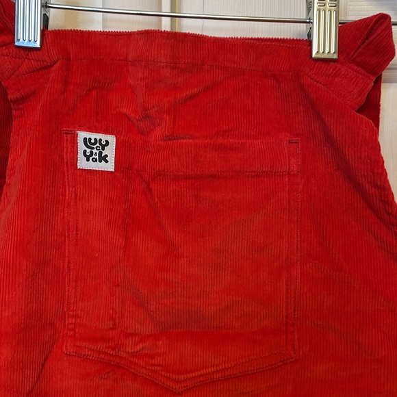 Lucy & Yak Dresses Nwt Lucy Yak Mini Pini In Flame Red Poshmark